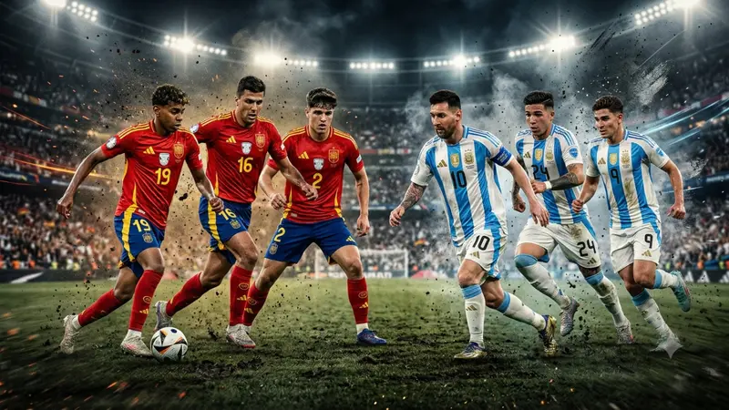Spanyol vs Argentina