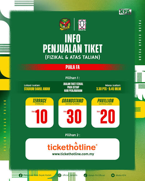 Harga Tiket Tandang SPFL 